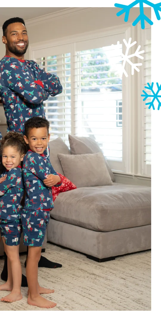 Little Kids Waffle Sleep Set: The Lil Holidinos