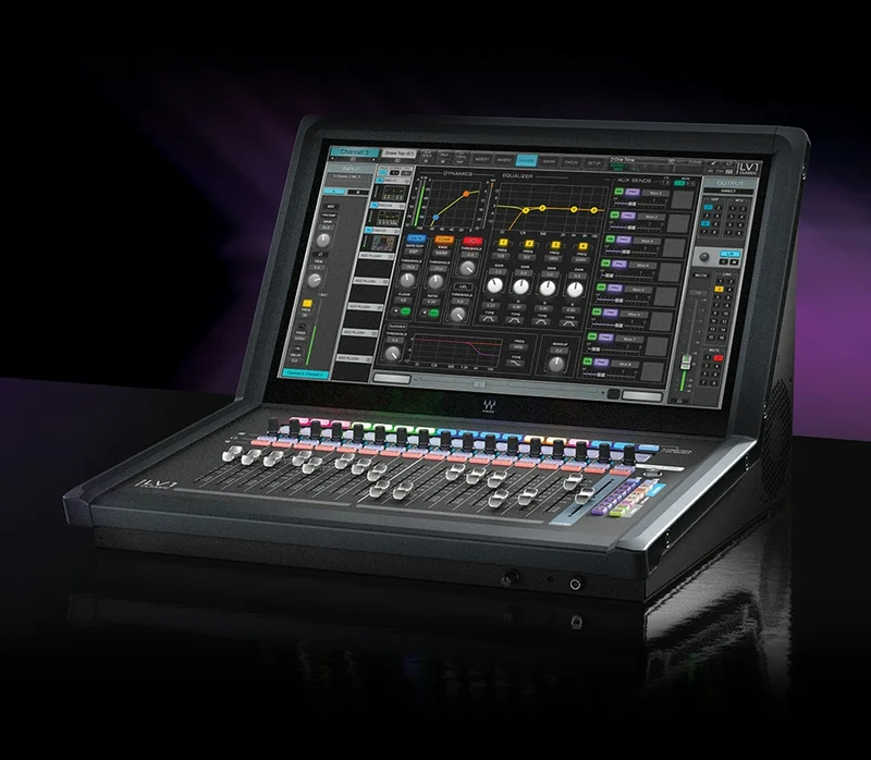 The new fully integrated live mixing console by Waves