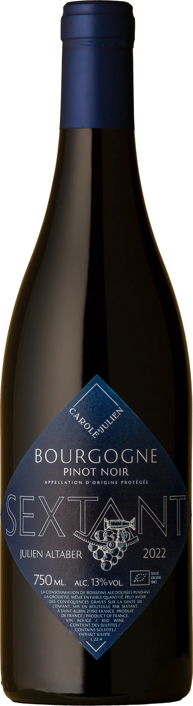 Image of Sextant Julien Altaber<br>Bourgogne Rouge Pinot Noir 2022