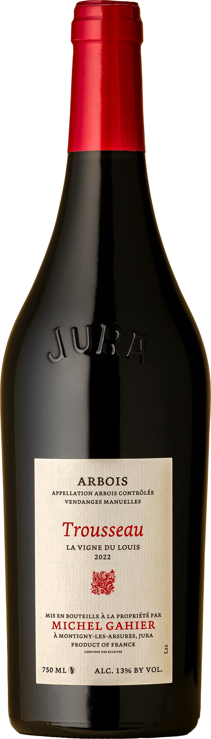 Image of Michel Gahier<BR>Arbois La Vigne du Louis Trousseau<BR>2022