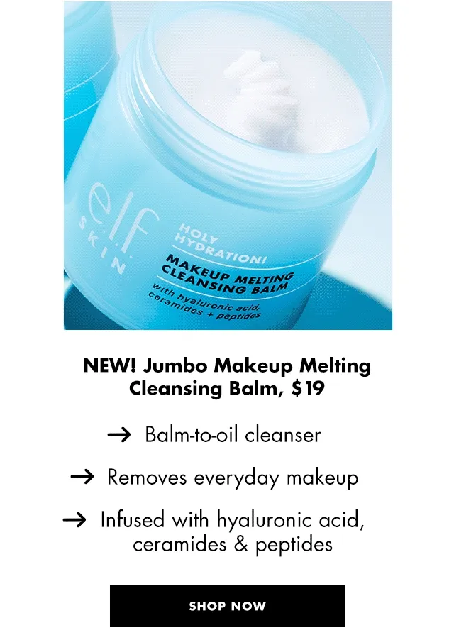 Holy Hydration! Makeup Melting Cleansing Balm JUMBO