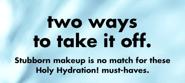 twp ways to take it off