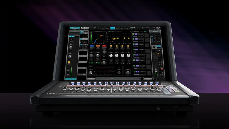 The new fully integrated live mixing console by Waves