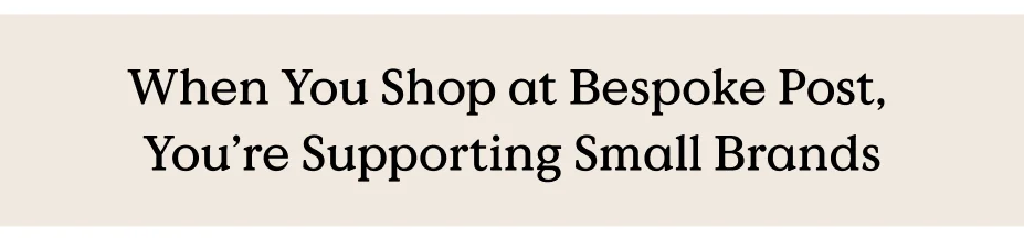 Big Gifts, Small Brands