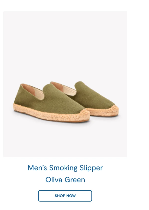 The Smoking Slipper Oliva Green