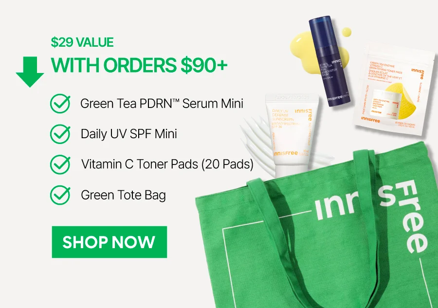 FREE 4-PIECE TRAVEL SET WITH ORDERS $90+