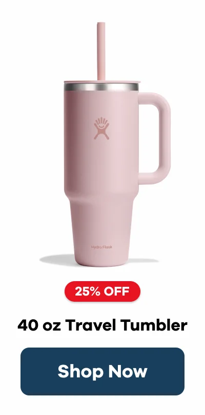 25% OFF 40 oz Travel Tumbler | Shop Now