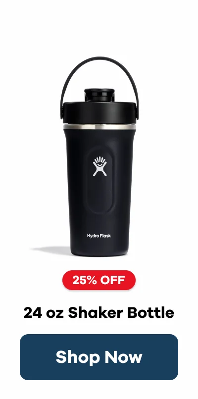 25% OFF 24 oz Shaker Bottle | Shop Now