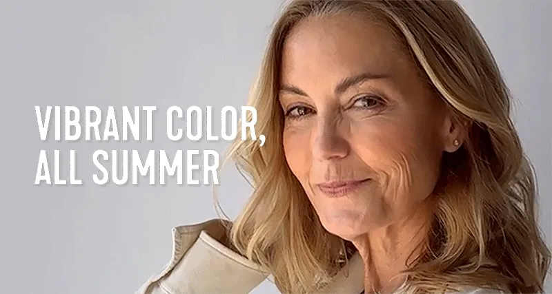 vibrant color all summer