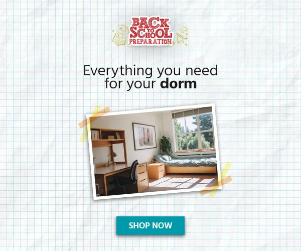 Back to School Preparation Everything You Need for Your Dorm
