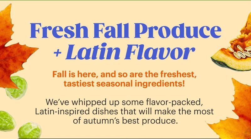Fresh Fall Produce + Latin Flavor