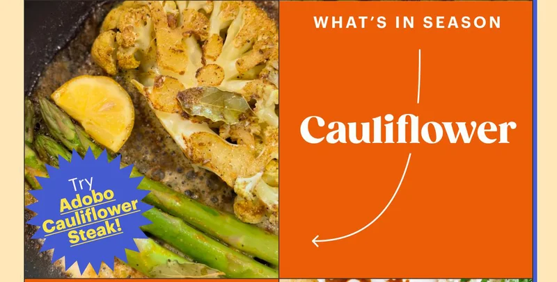 Cauliflower Try Adobo Cauliflower Steak