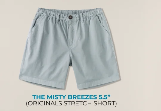 Originals Stretch Short: The Misty Breezes 5.5"