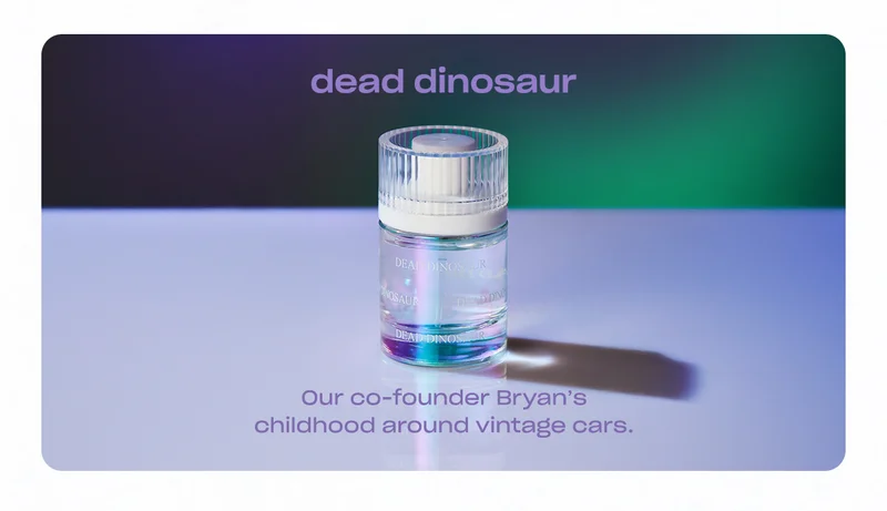 dead dinosaur: Our cofounder Bryan’s childhood around vintage cars.