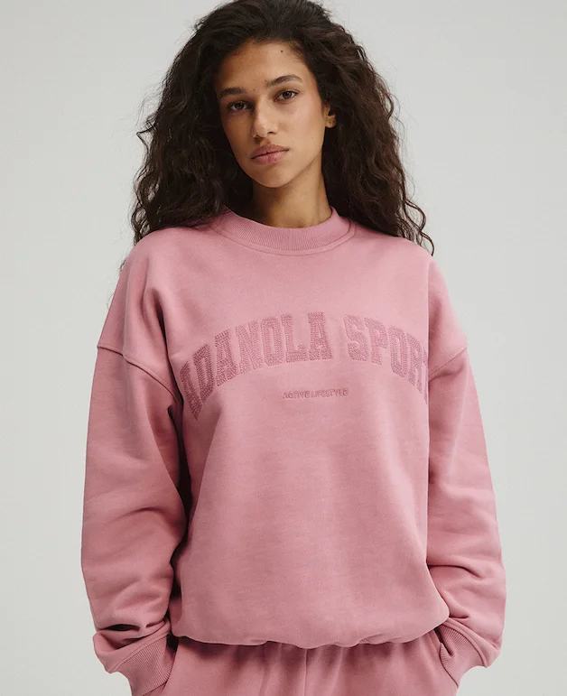 AS Chain Stitch Oversized Sweatshirt