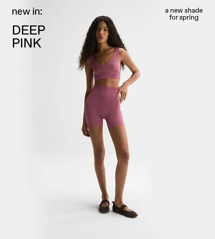 new in: Deep pink