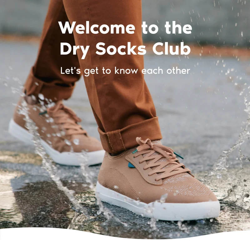 Welcome to the Dry Socks Club. Let's get to know each other.