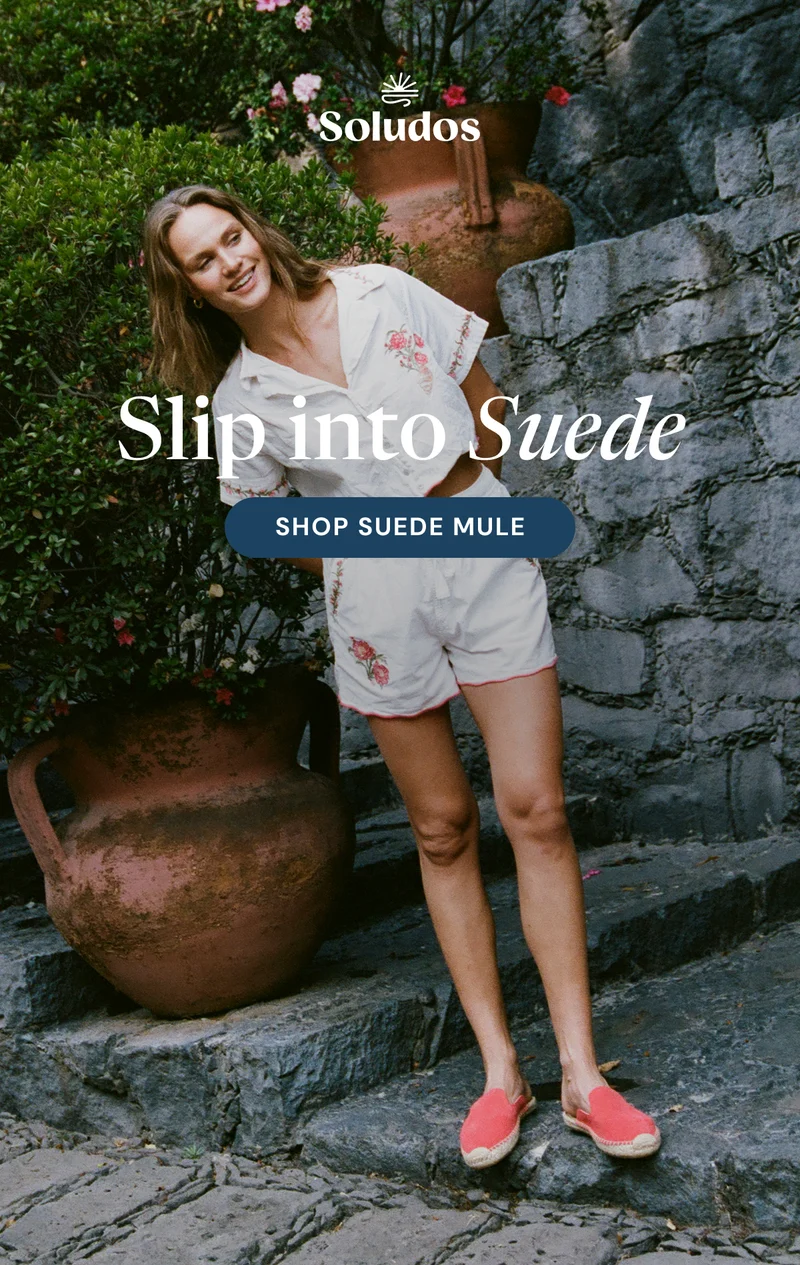 Slip into Suede [SHOP SUEDE MULE]