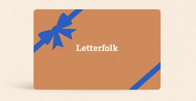 Letterfolk Gift Card