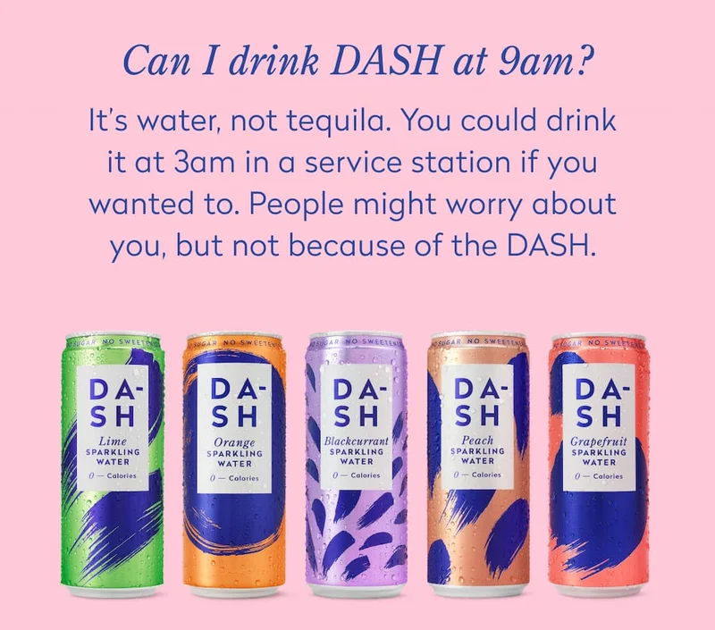 Can I drink DASH at 9am?