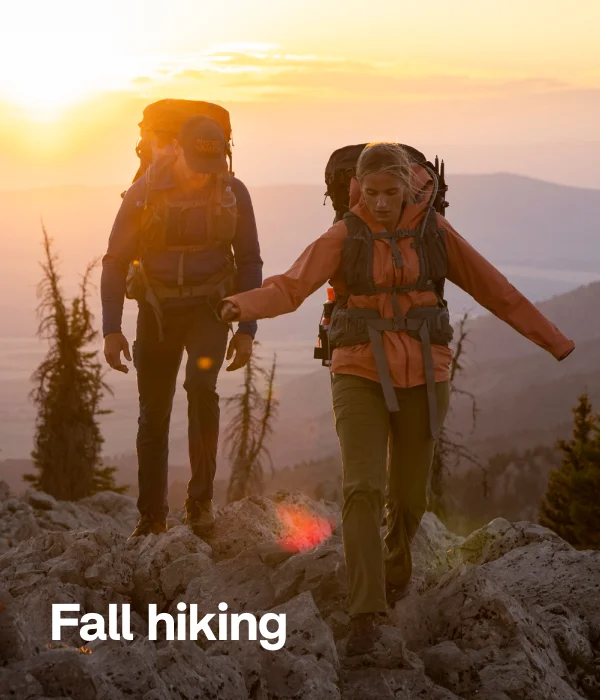 Backpacks for fall hiking