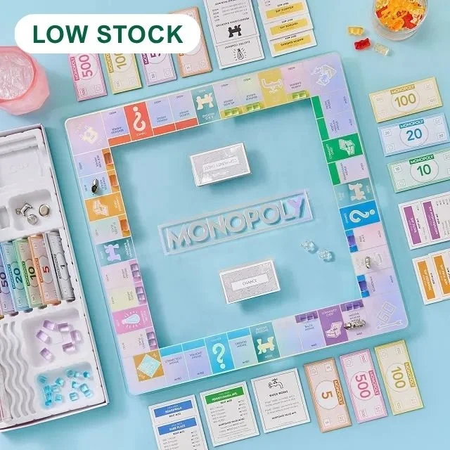 Aura Transparent and Iridescent Monopoly