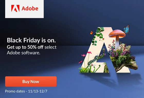 Adode Black Friday is On | Buy Now