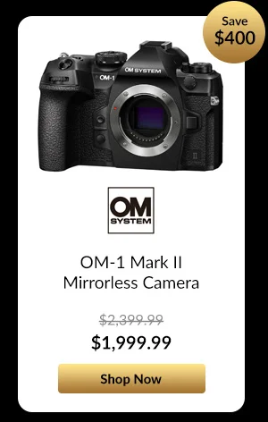 OM SYSTEM OM-1 Mark II Mirrorless Camera
