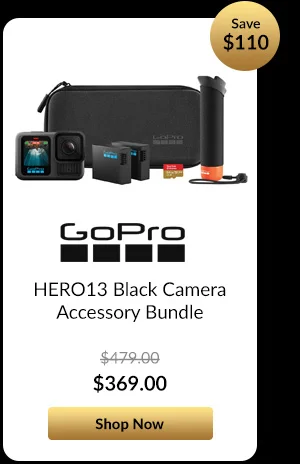 GoPro HERO13 Black Camera Accessory Bundle