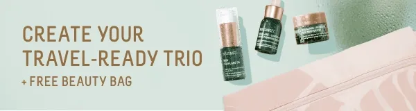 Create Your Travel-Ready Trio + Free Beauty Bag