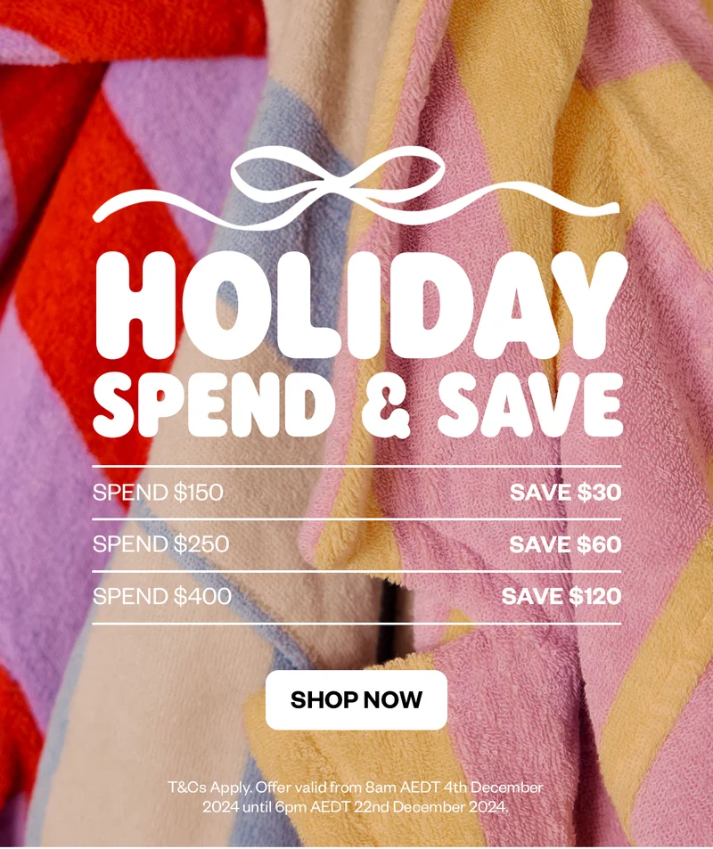 HOLIDAY SPEND & SAVE