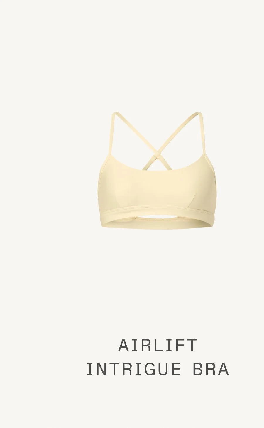 AIRLIFT INTRIGUE BRA