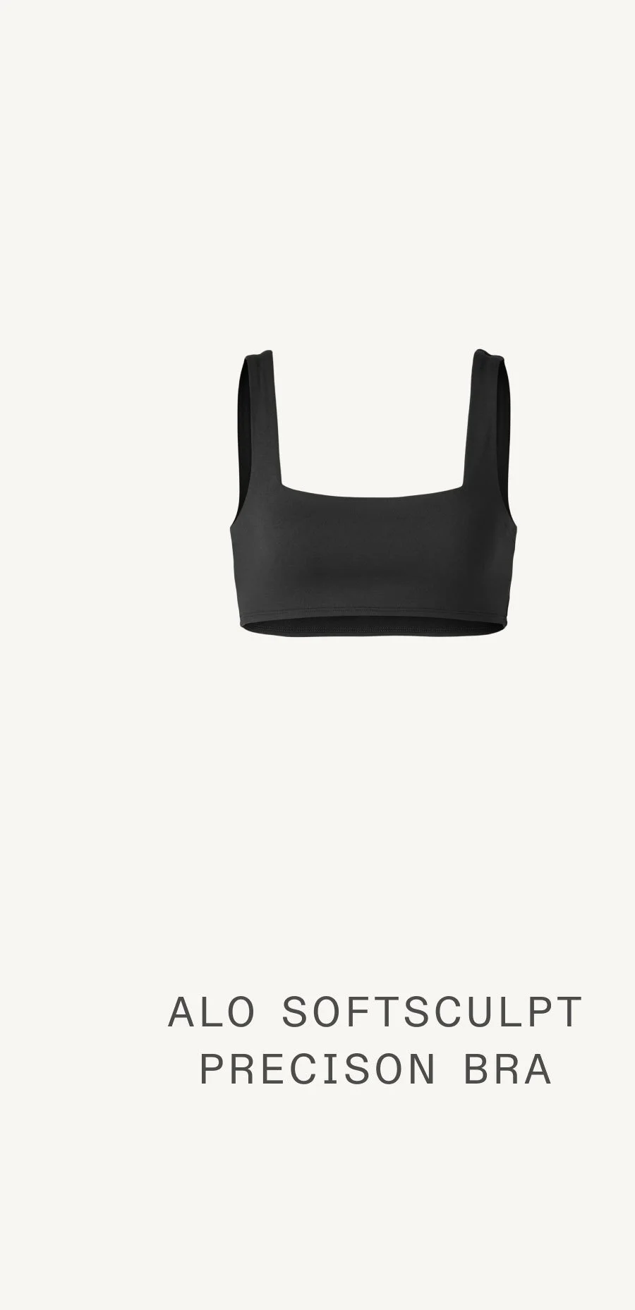ALO SOFTSCULPT PRECISION BRA
