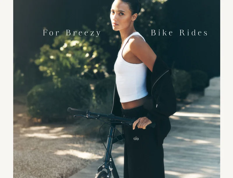 FOR BREEZY BIKE RIDES