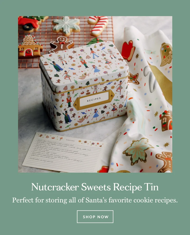 Nutcracker Sweets Recipe Tin