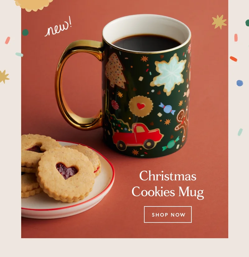 Shop Christmas Cookies Mug