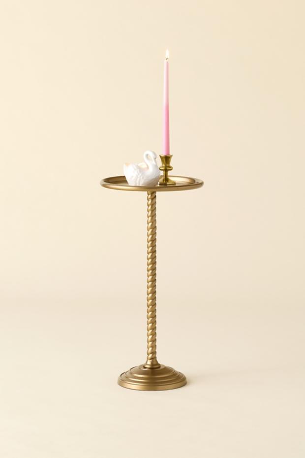 Elly Vintage Femme Metal Side Table