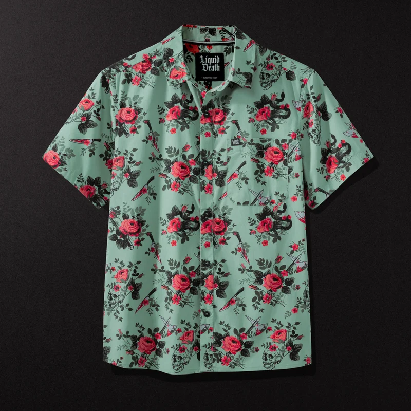 Doom and Bloom Button-Up