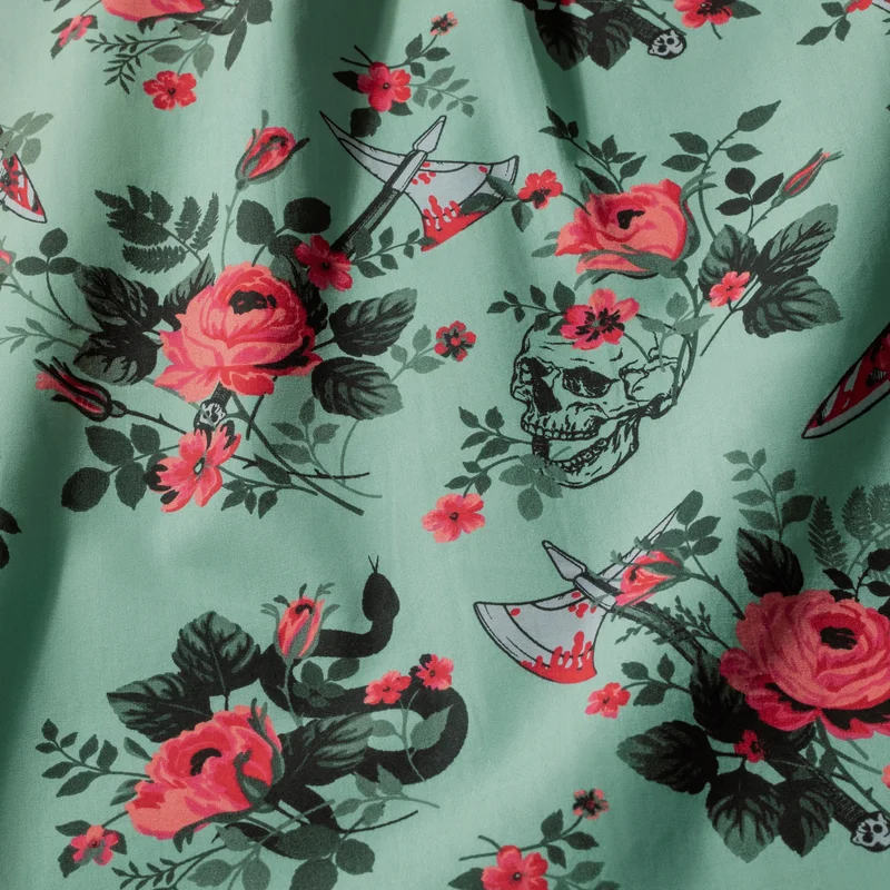 Doom and Bloom Button-Up