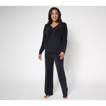 Barefoot Dreams Reg. CozyChic Ultra Lite Pullover & Wide Leg Pant Set