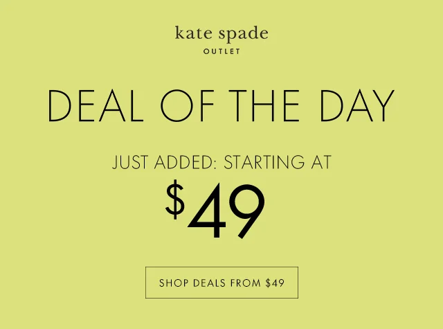 DEAL OF THE DAY
