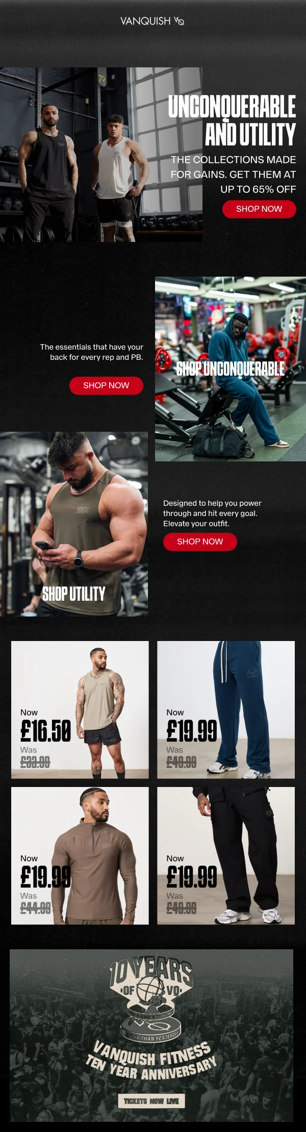 Shop utility and unconquerable
