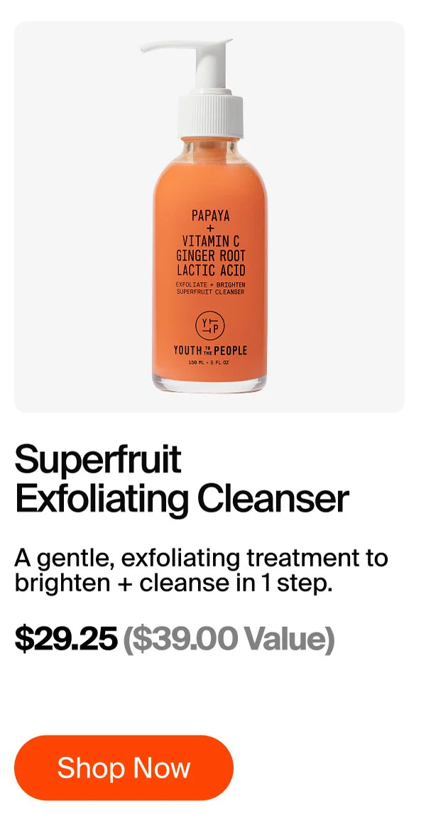 Superfruit Exfoliating Cleanser