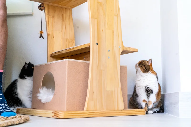 Image of The Cozy Cove Mega Perch Cat Tree Accessory