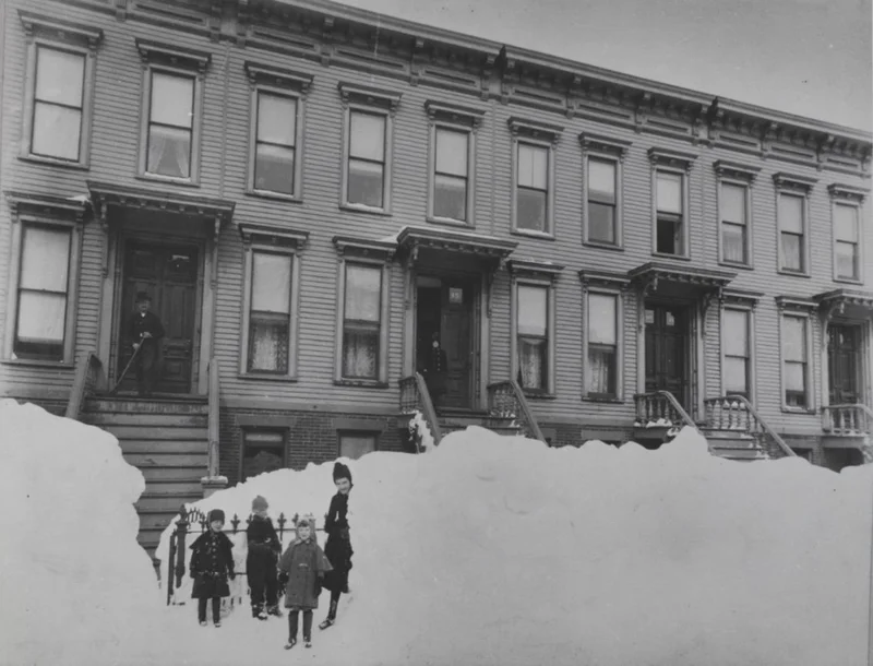 Breading G. Way, Blizzard of March 1888