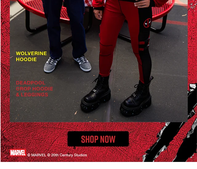 Marvel Studios Deadpool and Wolverine Shop Now