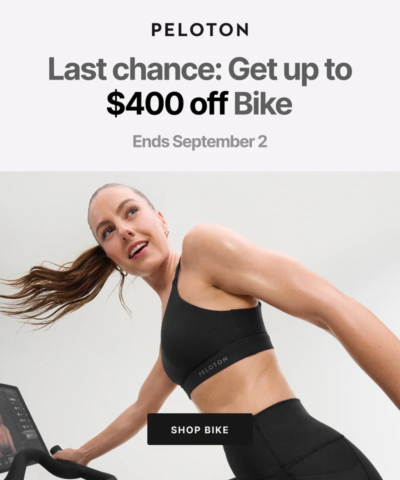 Last chance: Get up to $400 off Bike