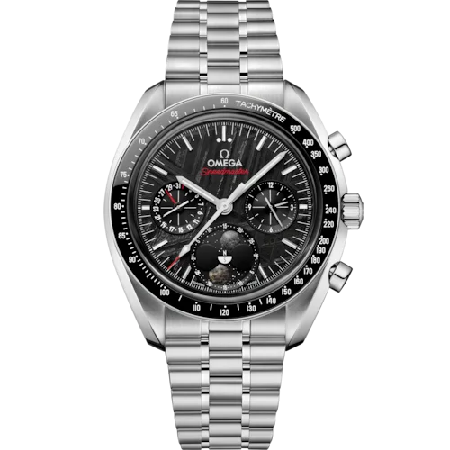 Speedmaster Moonphase 43 mm, steel on steel