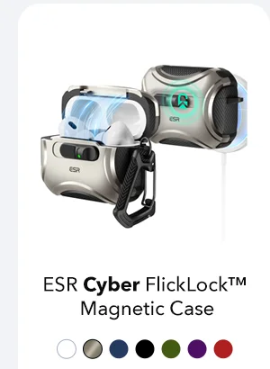ESR Cyber FlickLock™ Magnetic Case
