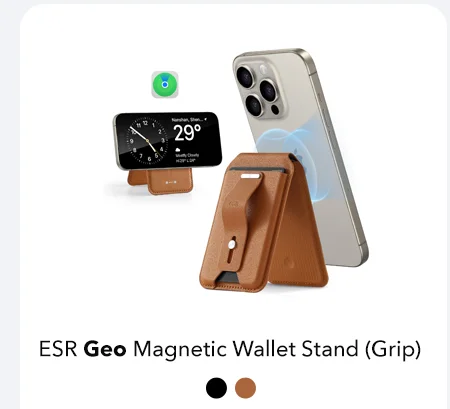 ESR Geo Magnetic Wallet Stand (Grip)